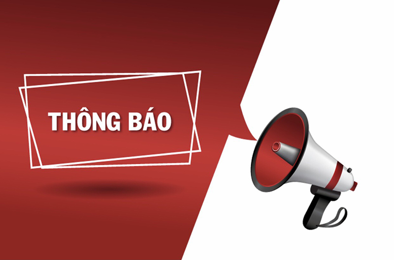 Thông báo danh sách và số lượng đại biểu Hội đồng nhân dân xã